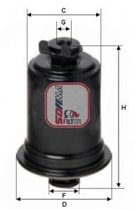 filtru combustibil SOFIMA S 1523 B