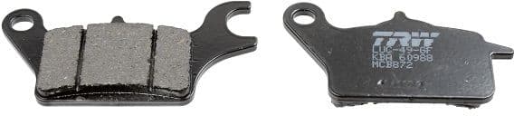 set placute frana,frana disc TRW Organic Allround MCB872