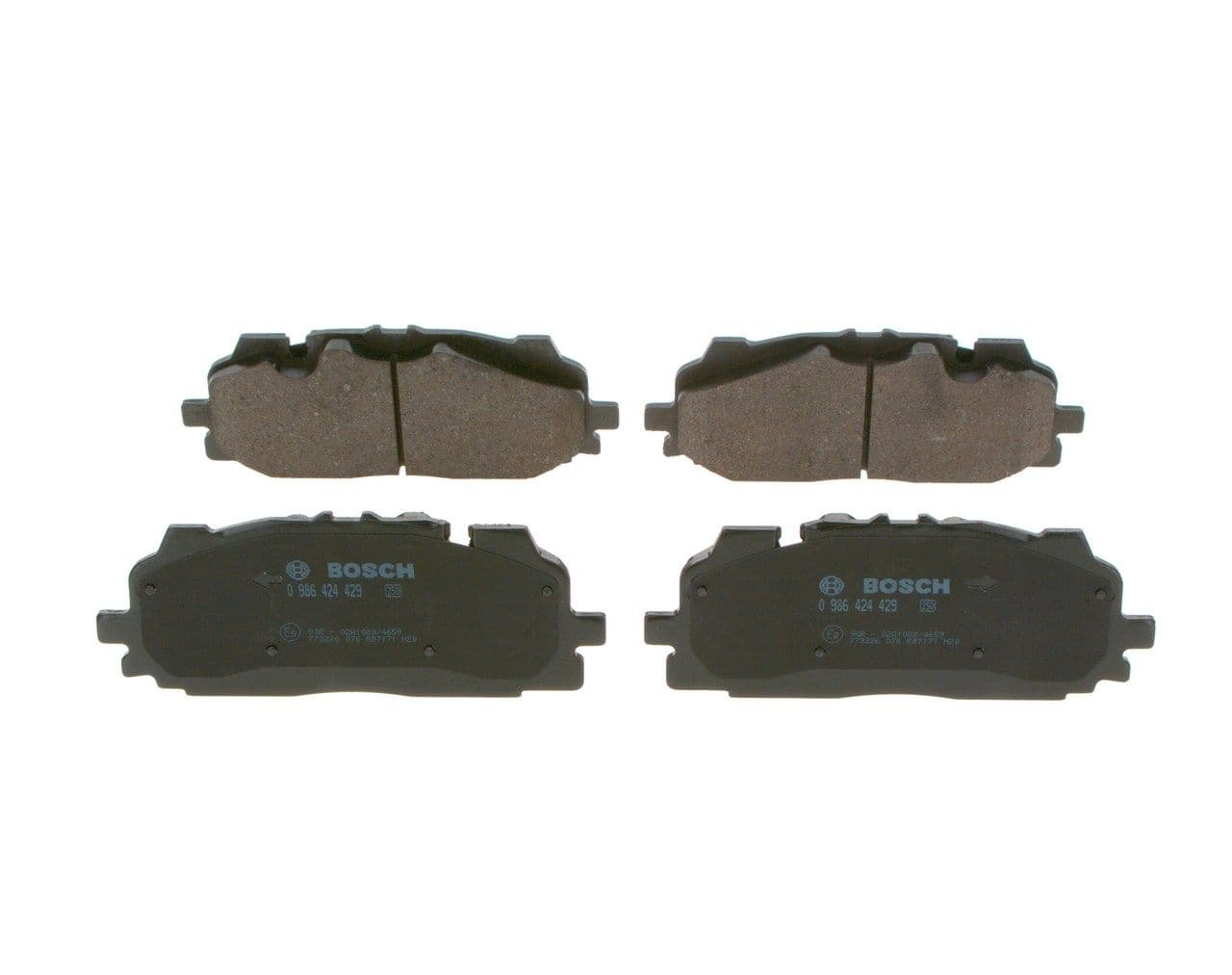 set placute frana,frana disc BOSCH 0 986 424 429