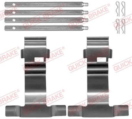 Set accesorii, placute frana QUICK BRAKE 109-0043