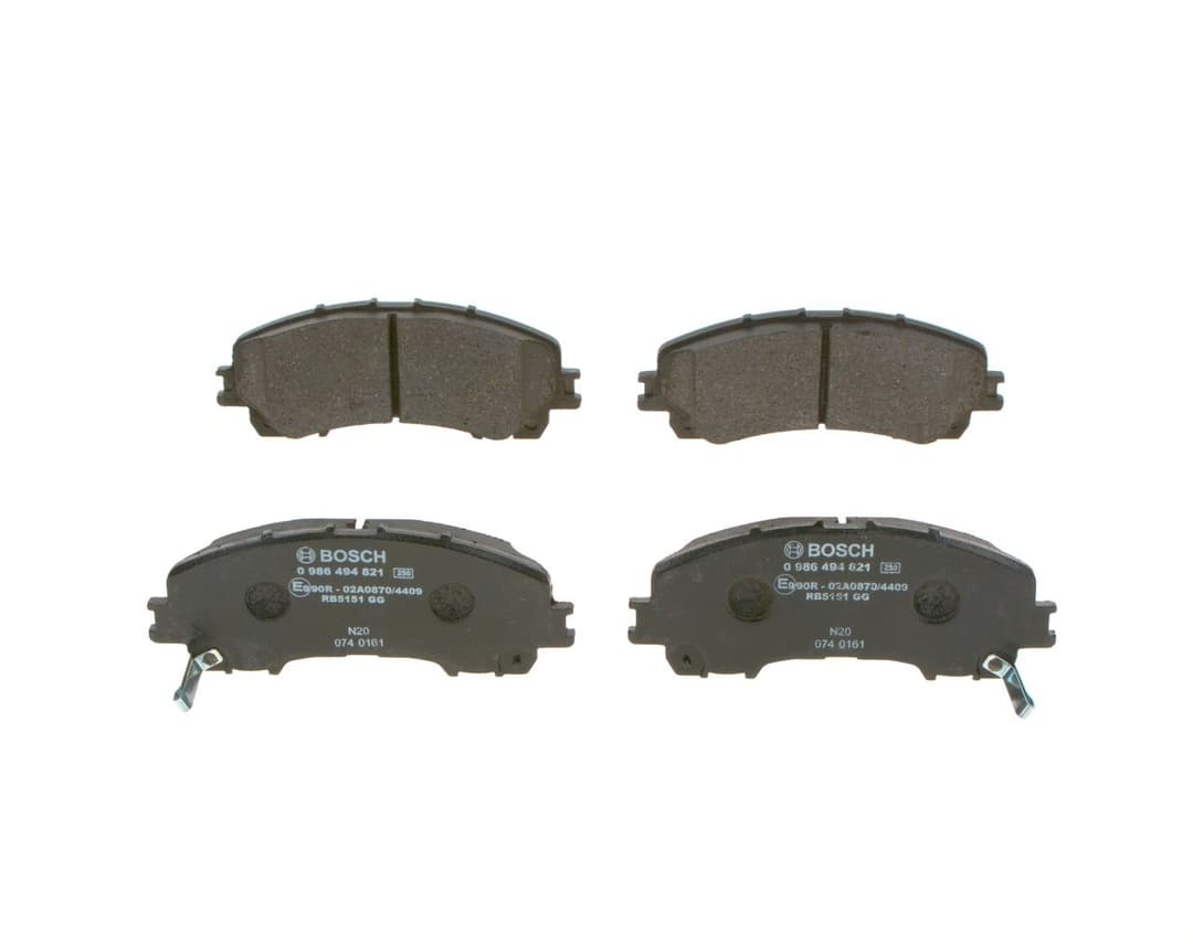 set placute frana,frana disc BOSCH 0 986 494 821