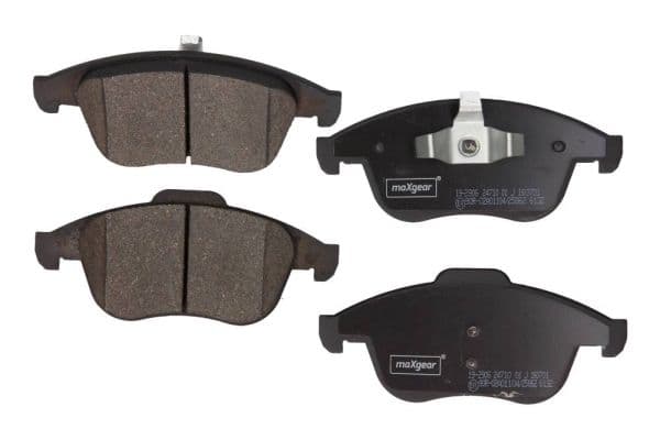 set placute frana,frana disc MAXGEAR 19-2906