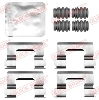 Set accesorii, placute frana QUICK BRAKE 109-0164