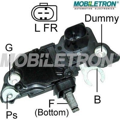 Regulator, alternator MOBILETRON VR-B244