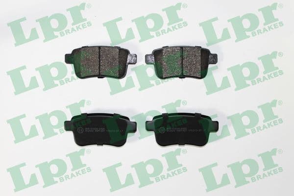 set placute frana,frana disc LPR 05P1487