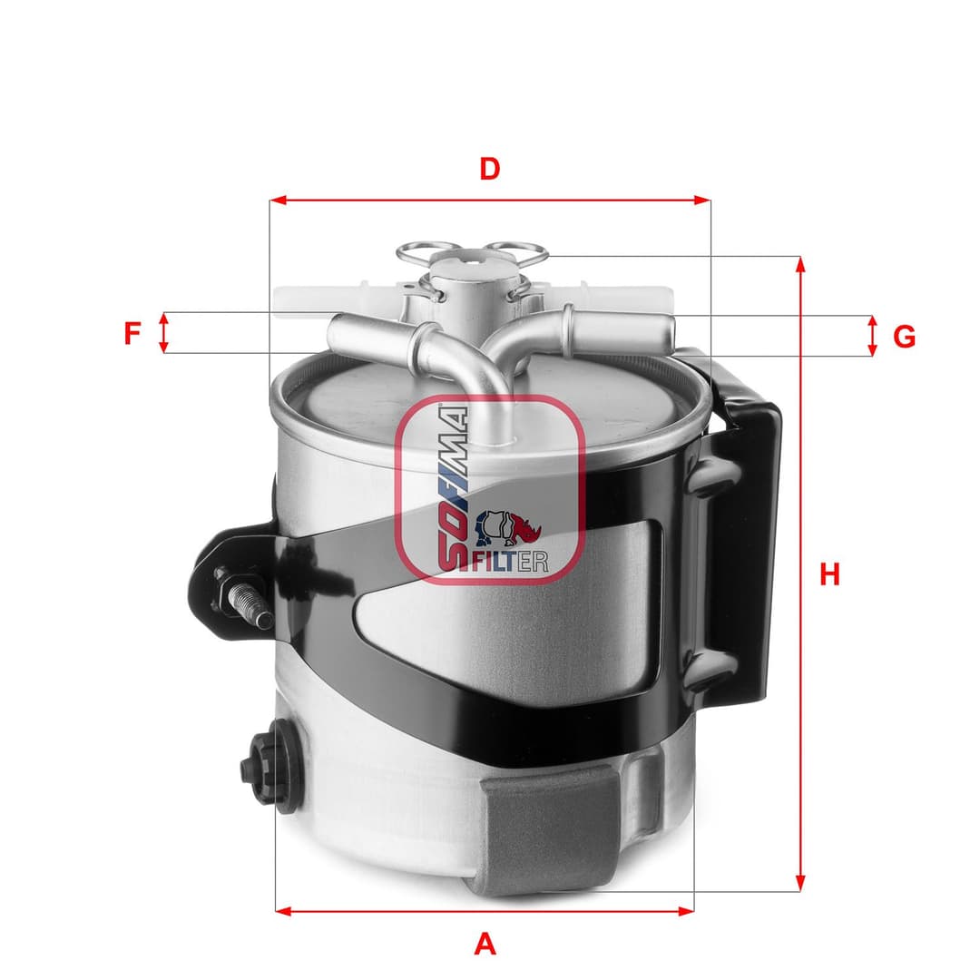 filtru combustibil SOFIMA S 5430 GC