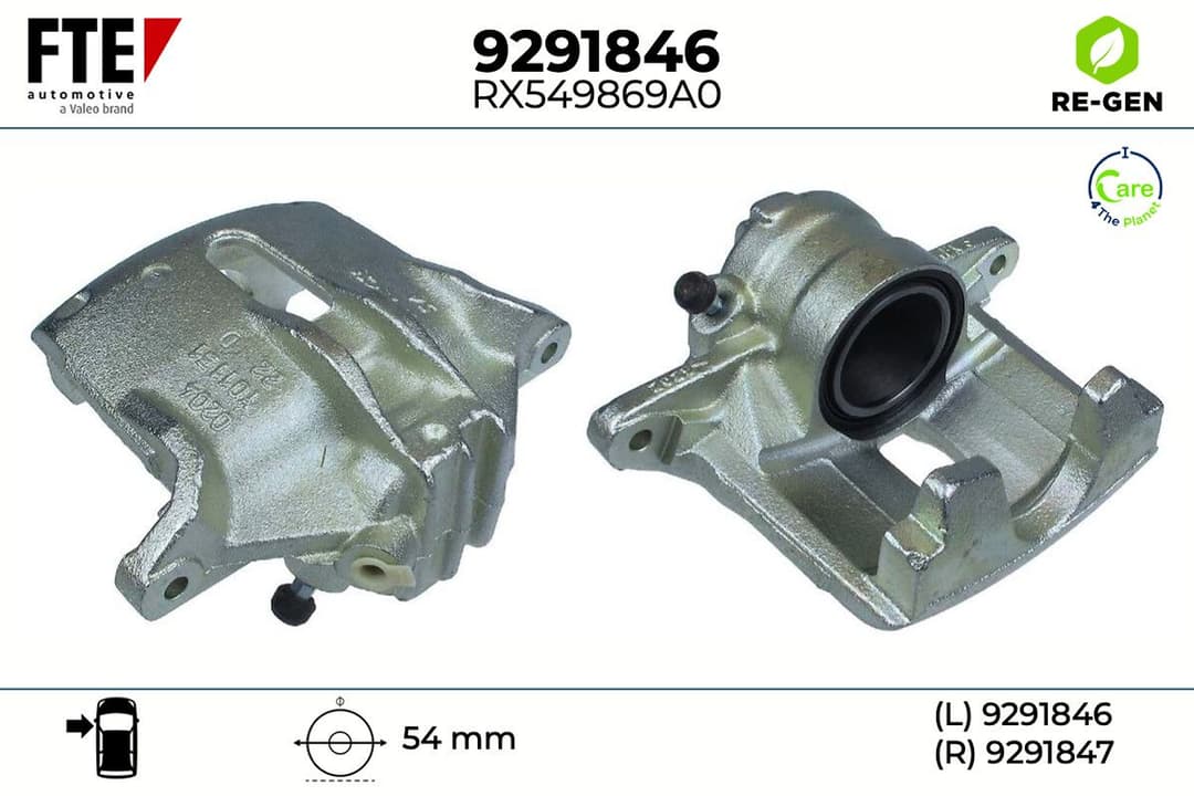 Etrier frana FTE 9291846