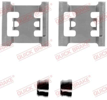 Set accesorii, placute frana QUICK BRAKE 109-1145