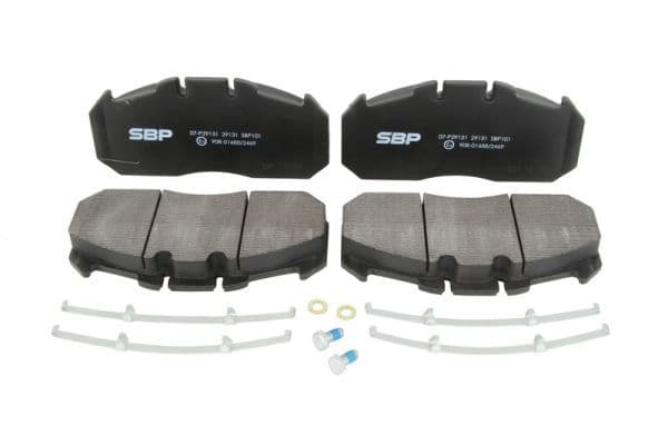 set placute frana,frana disc SBP 07-P29131