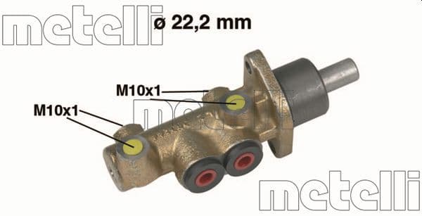 Pompa centrala, frana METELLI 05-0278