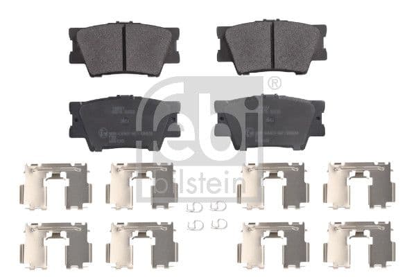 set placute frana,frana disc FEBI BILSTEIN 16651