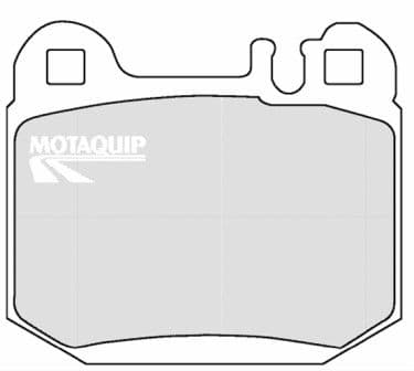 set placute frana,frana disc MOTAQUIP LVXL1214