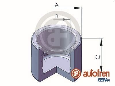 Piston, etrier frana AUTOFREN SEINSA D025651