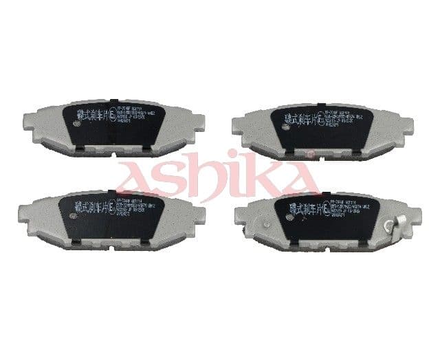 set placute frana,frana disc ASHIKA 51-07-704