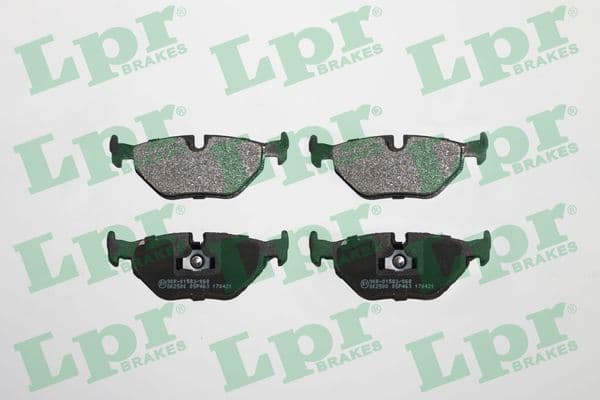 set placute frana,frana disc LPR 05P463