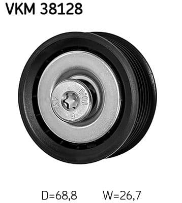 Rola ghidare/conducere, curea transmisie SKF VKM 38128