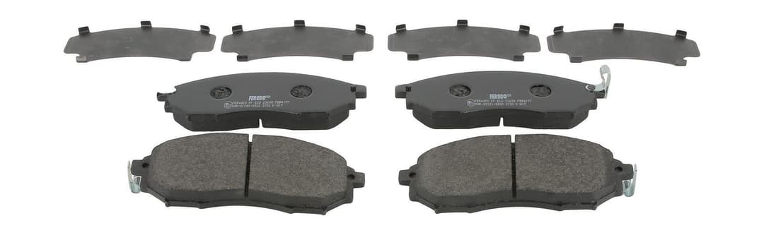 set placute frana,frana disc FERODO PREMIER ECO FRICTION FDB4177