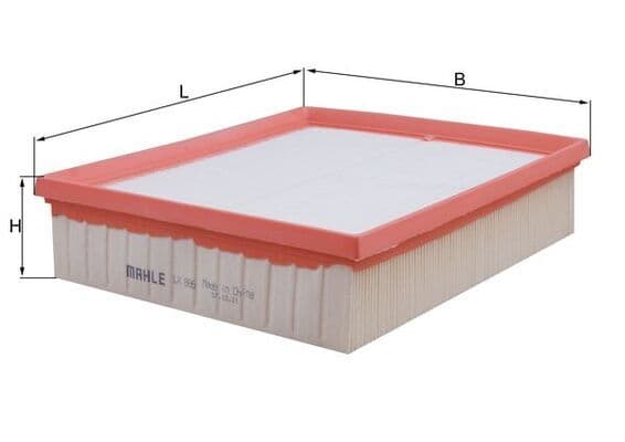 Filtru aer MAHLE LX 886