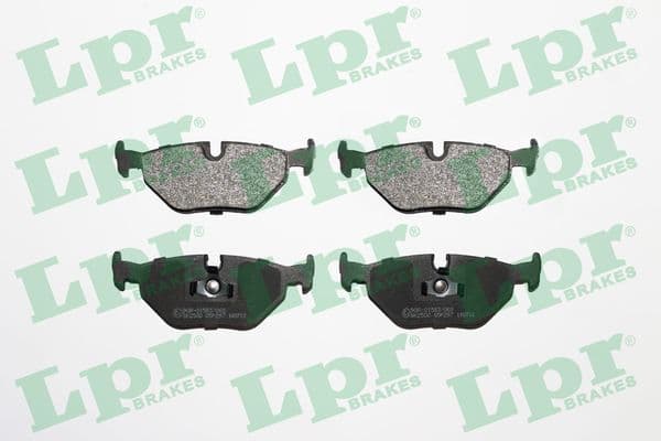 set placute frana,frana disc LPR 05P297