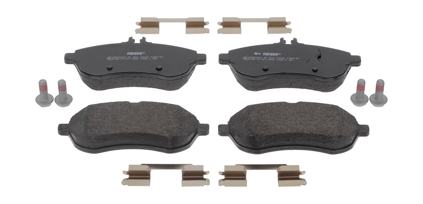 set placute frana,frana disc FERODO FUSE+ Technology FDB4199