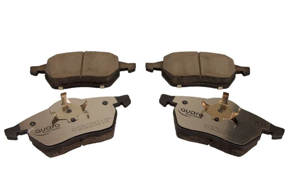set placute frana,frana disc QUARO SILVER CERAMIC QP1752C