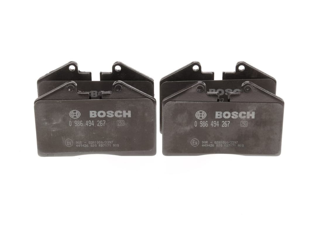 set placute frana,frana disc BOSCH 0 986 494 267