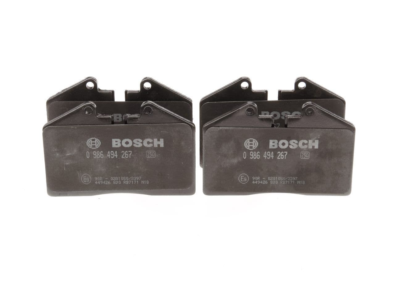 set placute frana,frana disc BOSCH 0 986 494 267