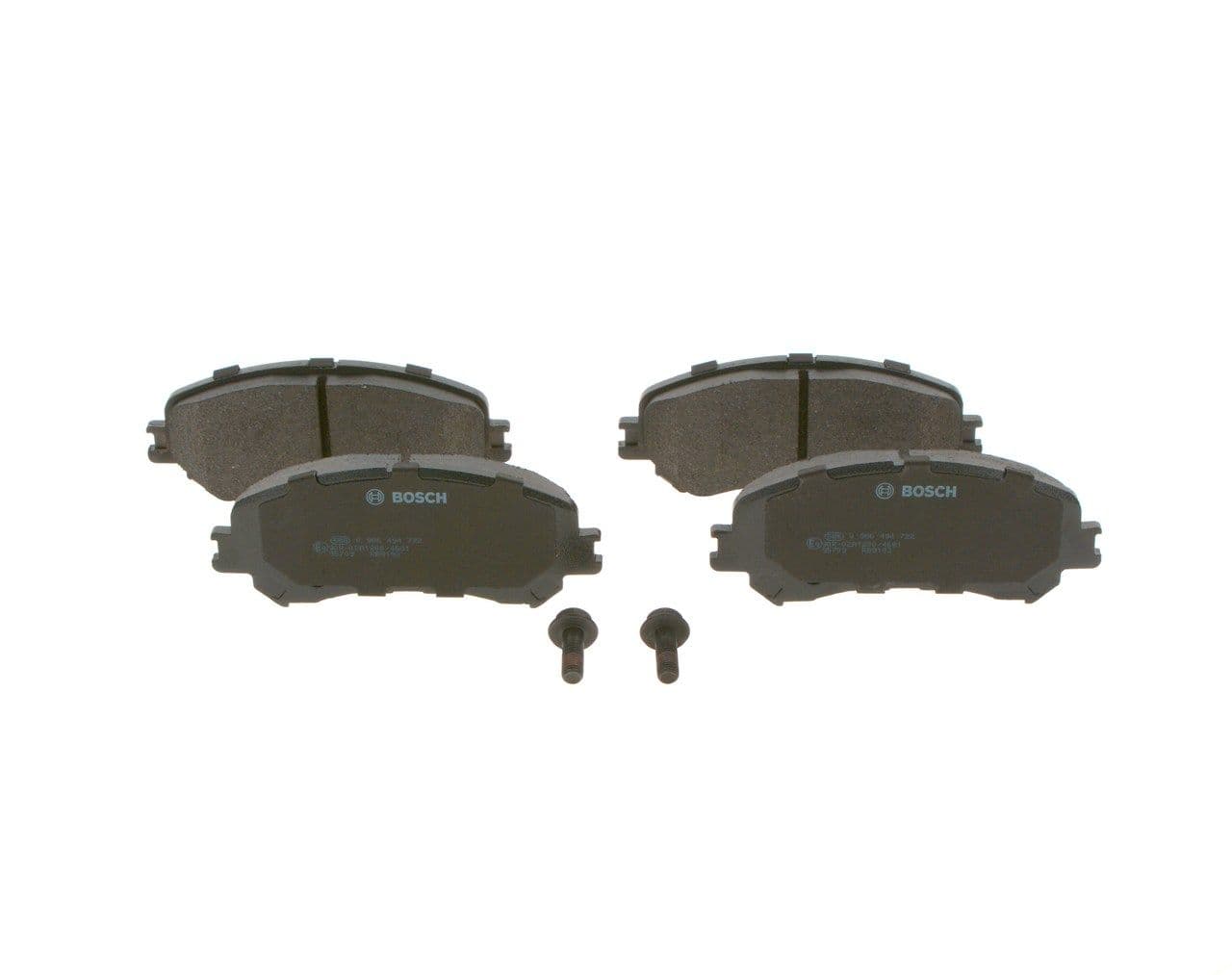 set placute frana,frana disc BOSCH 0 986 494 722