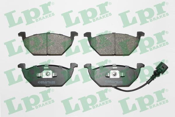 set placute frana,frana disc LPR 05P692