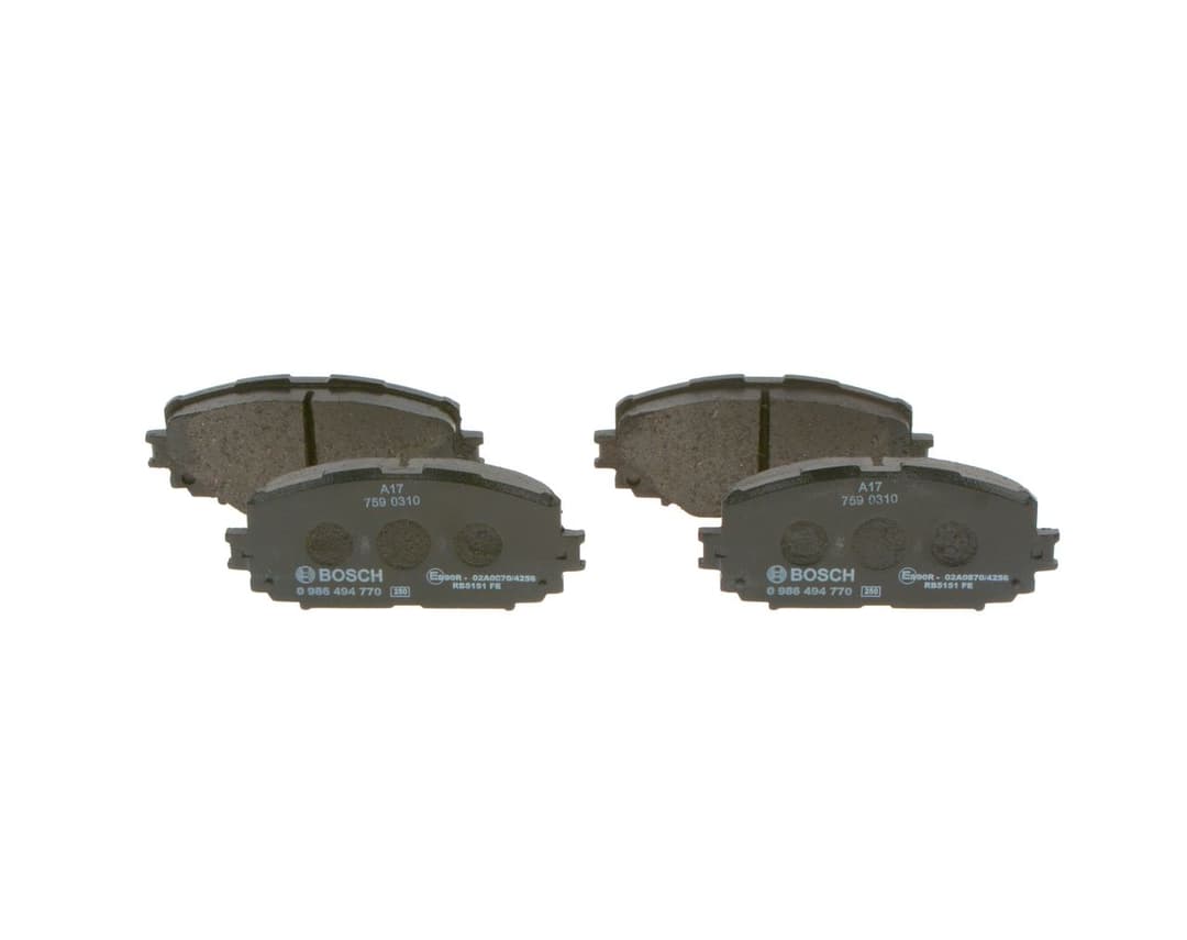 set placute frana,frana disc BOSCH 0 986 494 770