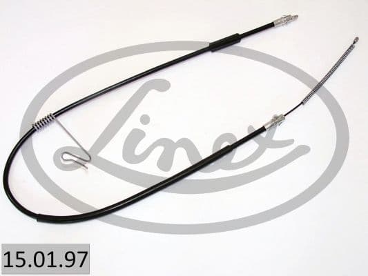 Cablu, frana de parcare LINEX 15.01.97