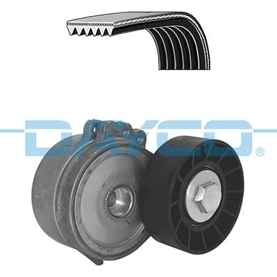 Set curea transmisie cu caneluri DAYCO KPV504