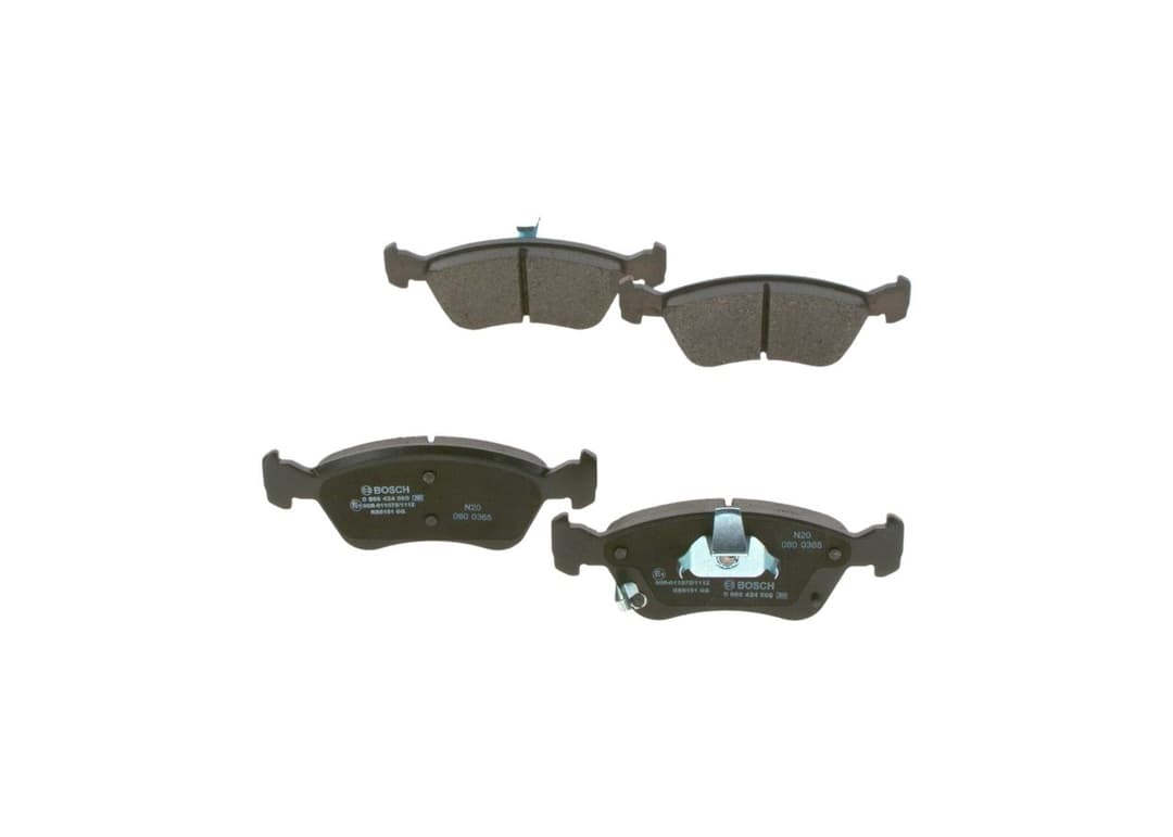 set placute frana,frana disc BOSCH 0 986 494 560