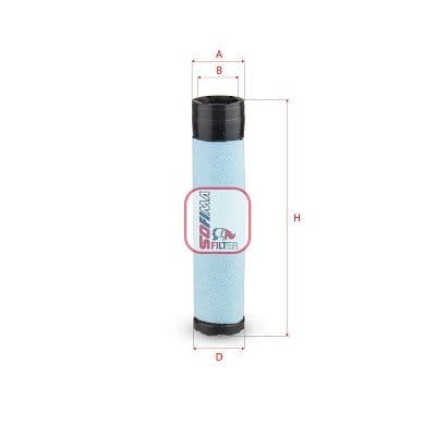 Filtru aer secundar SOFIMA S 7551 A