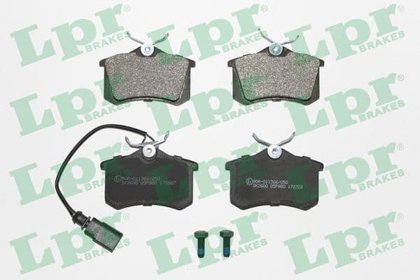 set placute frana,frana disc LPR 05P980
