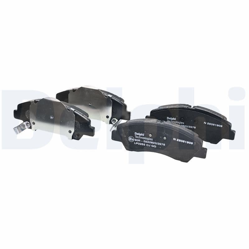 set placute frana,frana disc DELPHI LP3265
