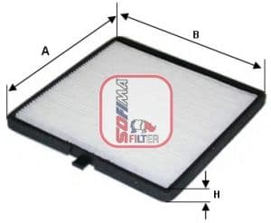 Filtru, aer habitaclu SOFIMA S 3144 C