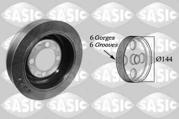 Fulie curea, arbore cotit SASIC 2150032