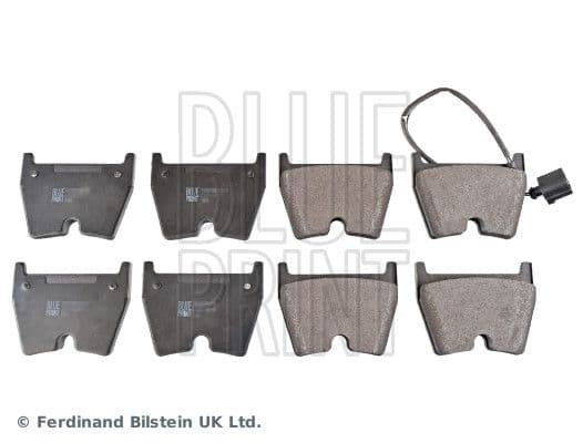 set placute frana,frana disc BLUE PRINT ADV184260