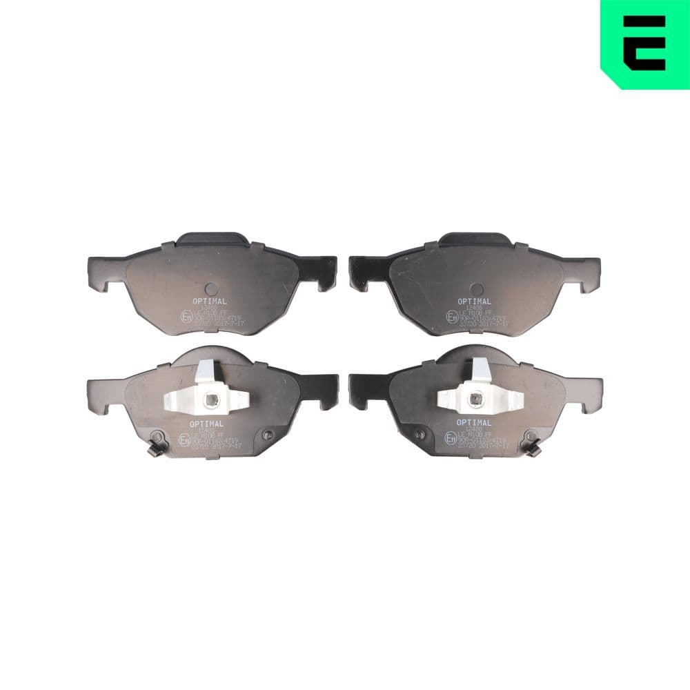 set placute frana,frana disc OPTIMAL BP-12488