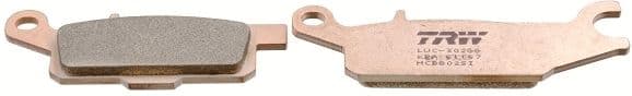 set placute frana,frana disc TRW MCB802SI