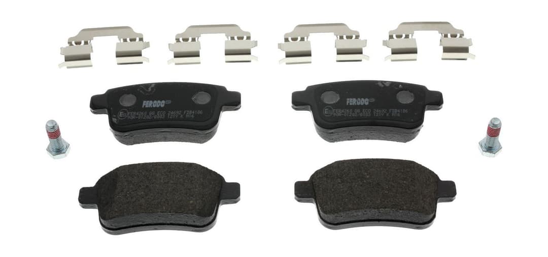 set placute frana,frana disc FERODO PREMIER ECO FRICTION FDB4186