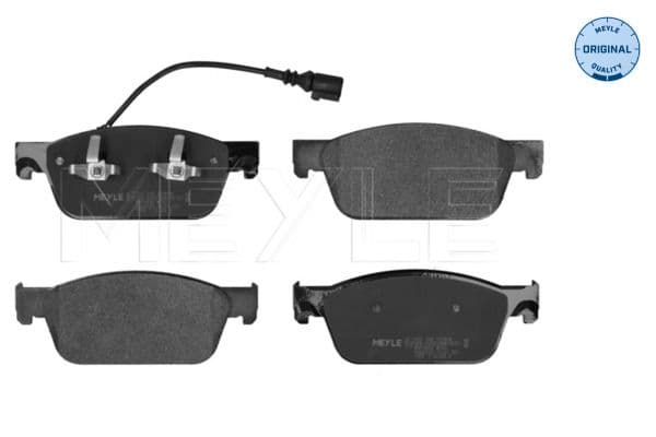 set placute frana,frana disc MEYLE -ORIGINAL: True to OE. 025 246 2318/W
