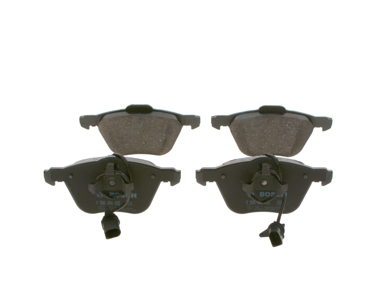 set placute frana,frana disc BOSCH 0 986 494 035