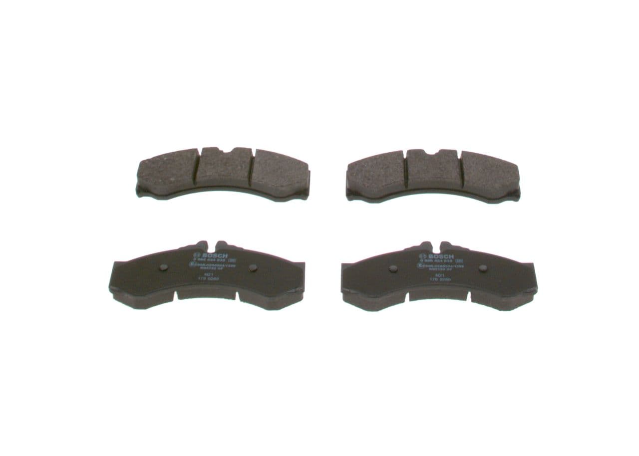 set placute frana,frana disc BOSCH 0 986 424 832