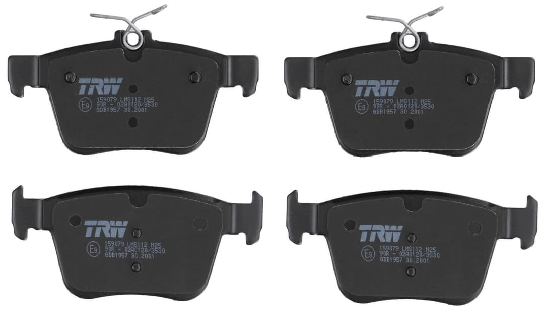 set placute frana,frana disc TRW GDB1957