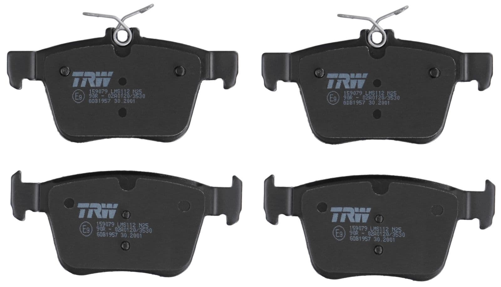 set placute frana,frana disc TRW GDB1957