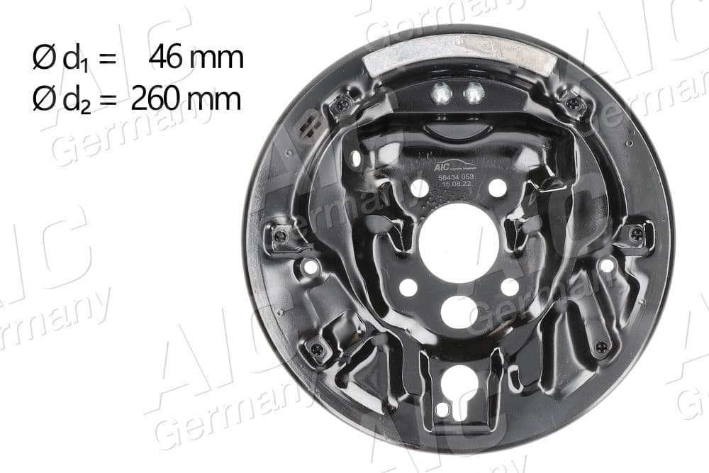 capac,tambur de frana AIC Calitatea originală 56434