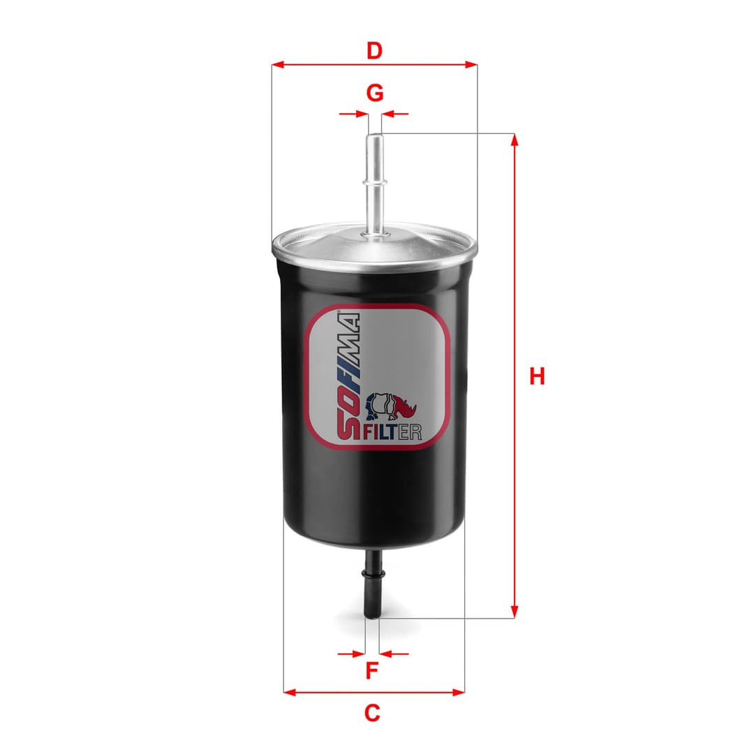 filtru combustibil SOFIMA S 1747 B