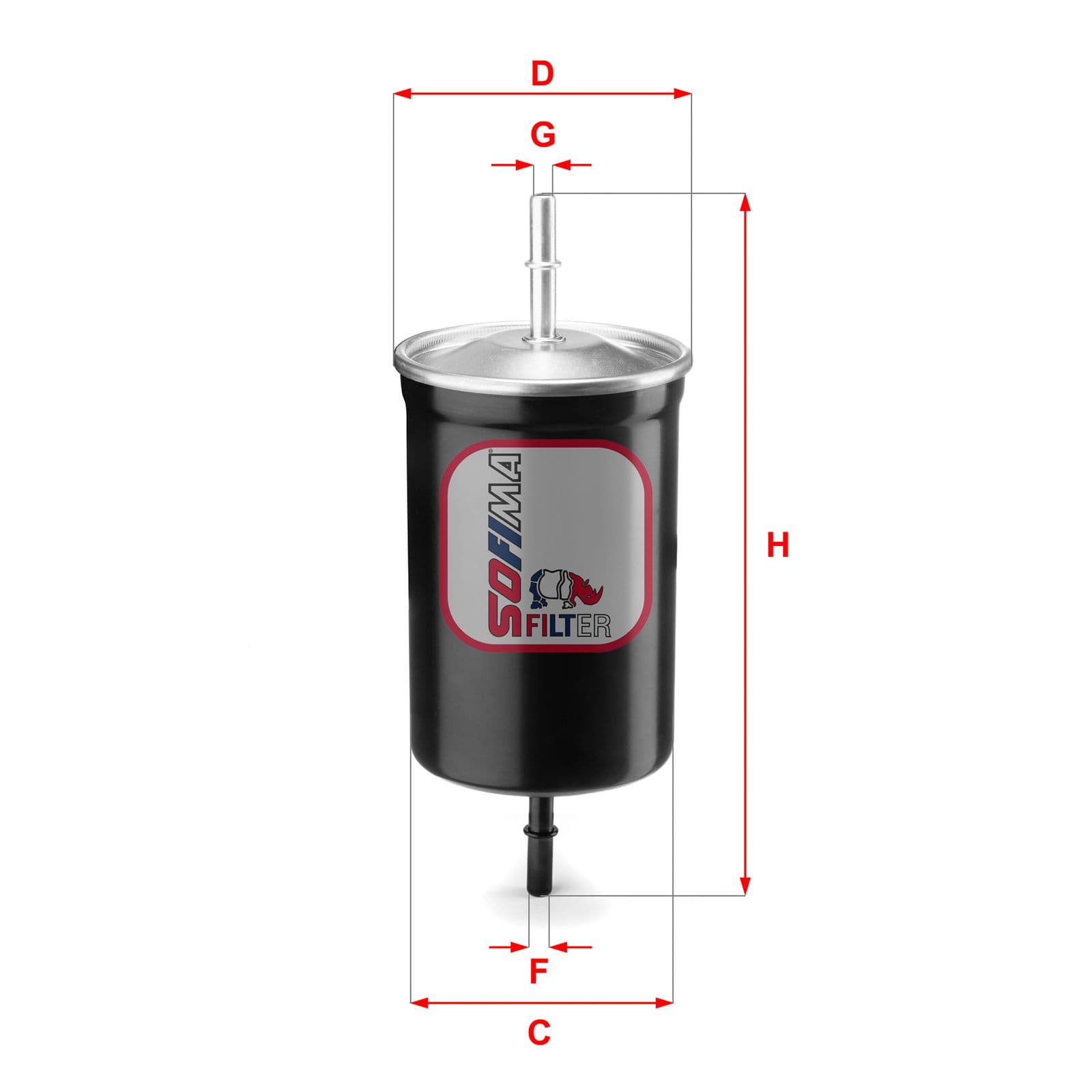 filtru combustibil SOFIMA S 1747 B
